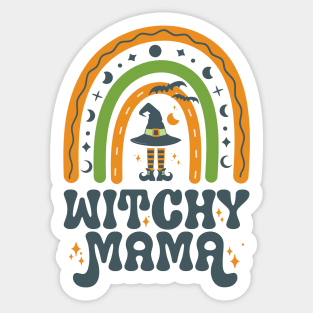 Witchy Mama Mom Halloween Sticker